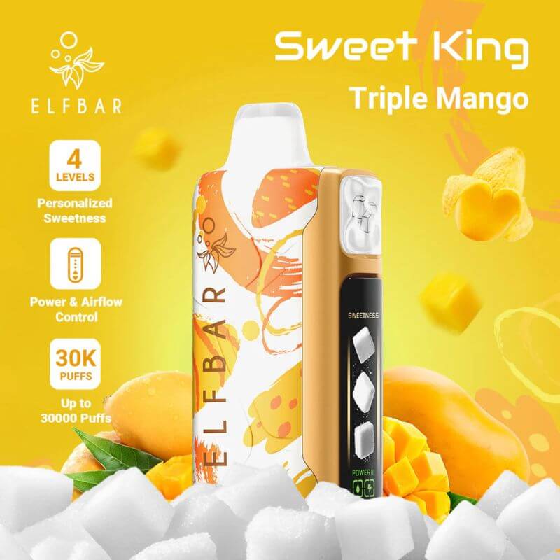 SGVape-ELFBAR-SWEET-KING-30K-TRIPLE-MANGO-SG-Vape-Hub