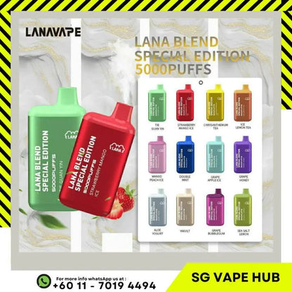 SGVape-LANA BAR 5000 Puffs - SG VAPE HUB