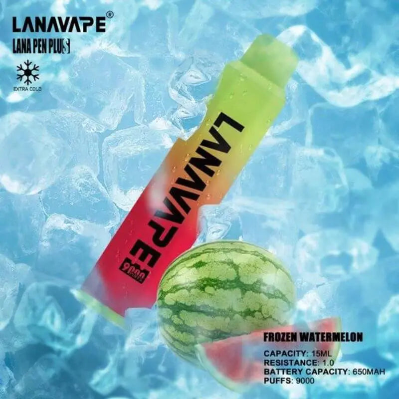 SGVape-LANA-PEN-PLUS-9000-FROZEN-WATERMELON-SG-Vape-Hub