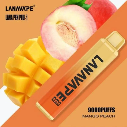 SGVape-LANA-PEN-PLUS-9000-MANGO-PEACH-SG-Vape-Hub