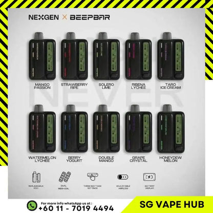 SGVape-NEXGEN-BEEPBAR-15K-SG-Vape-Hub