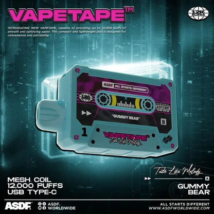 SGVape-VAPETAPE-12K-GUMMY-BEAR-SG-Vape-Hub